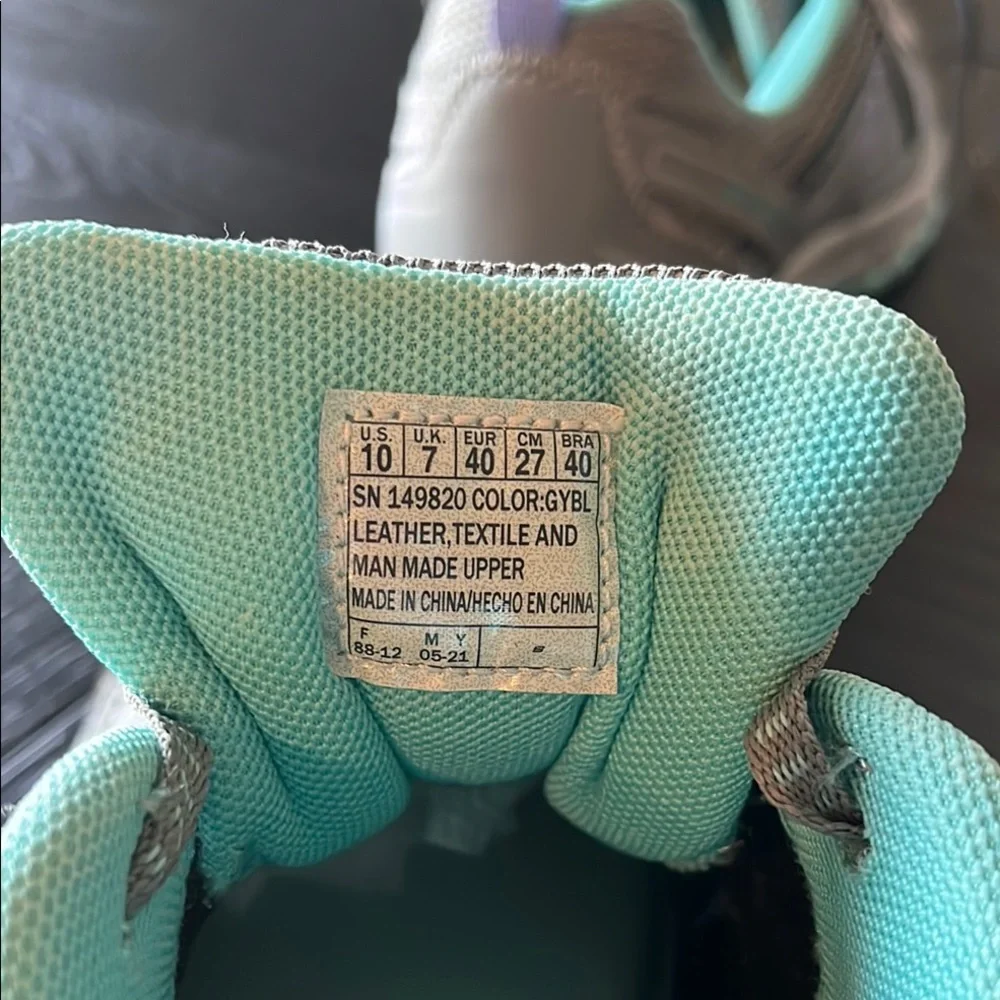 Skechers Trail Womens Grey Teal‎ Memory Foam Running Shoes Sneakers